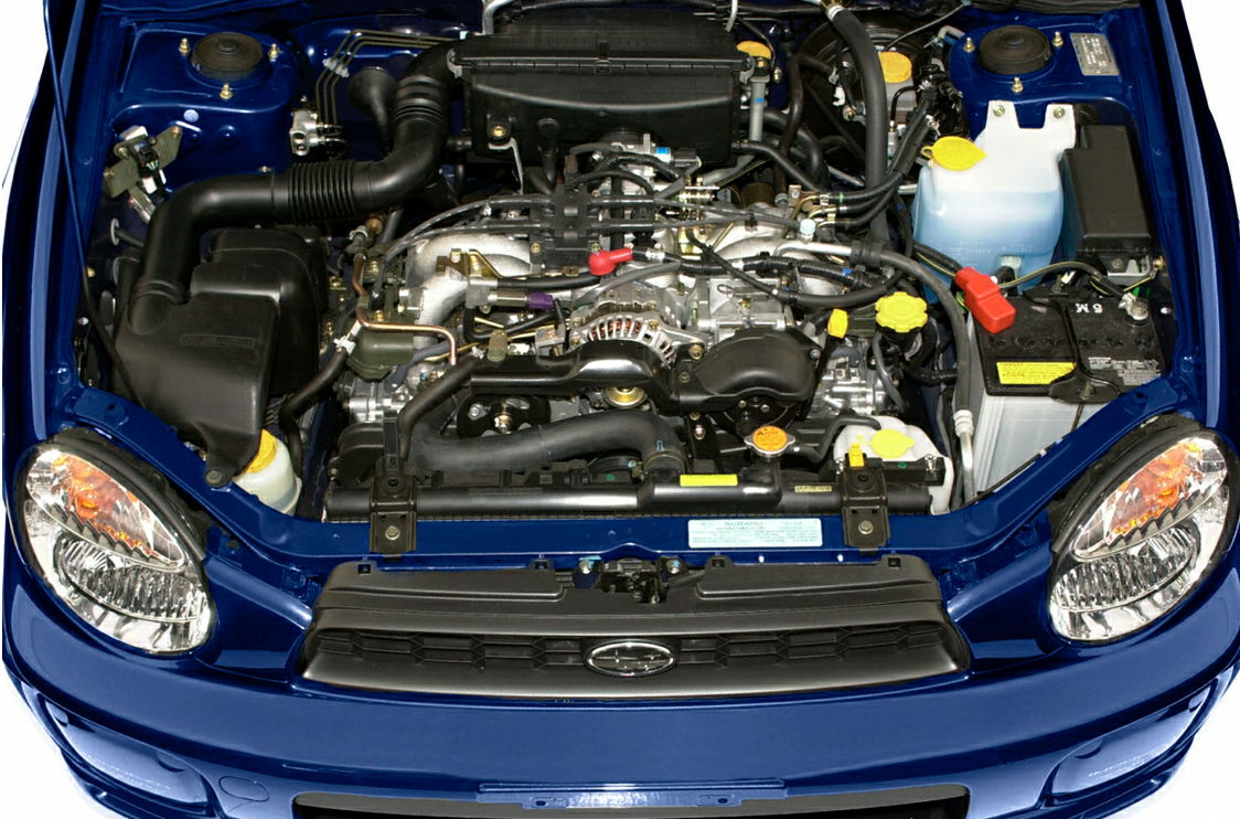 Chiếc xeSubaru 1000 đầu tiên trang bị động cơ Boxer ra mắt năm 1966